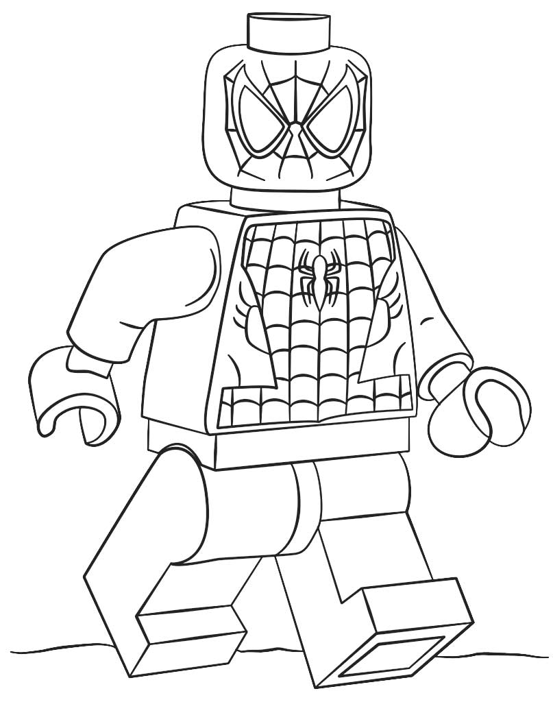 Lego Avengers kolorowanki